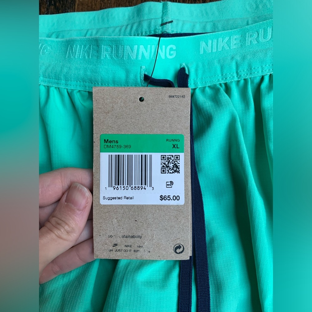 NWT Nike Mens Dri Fit Stride 7” lined Shorts XL - Picture 3 of 4